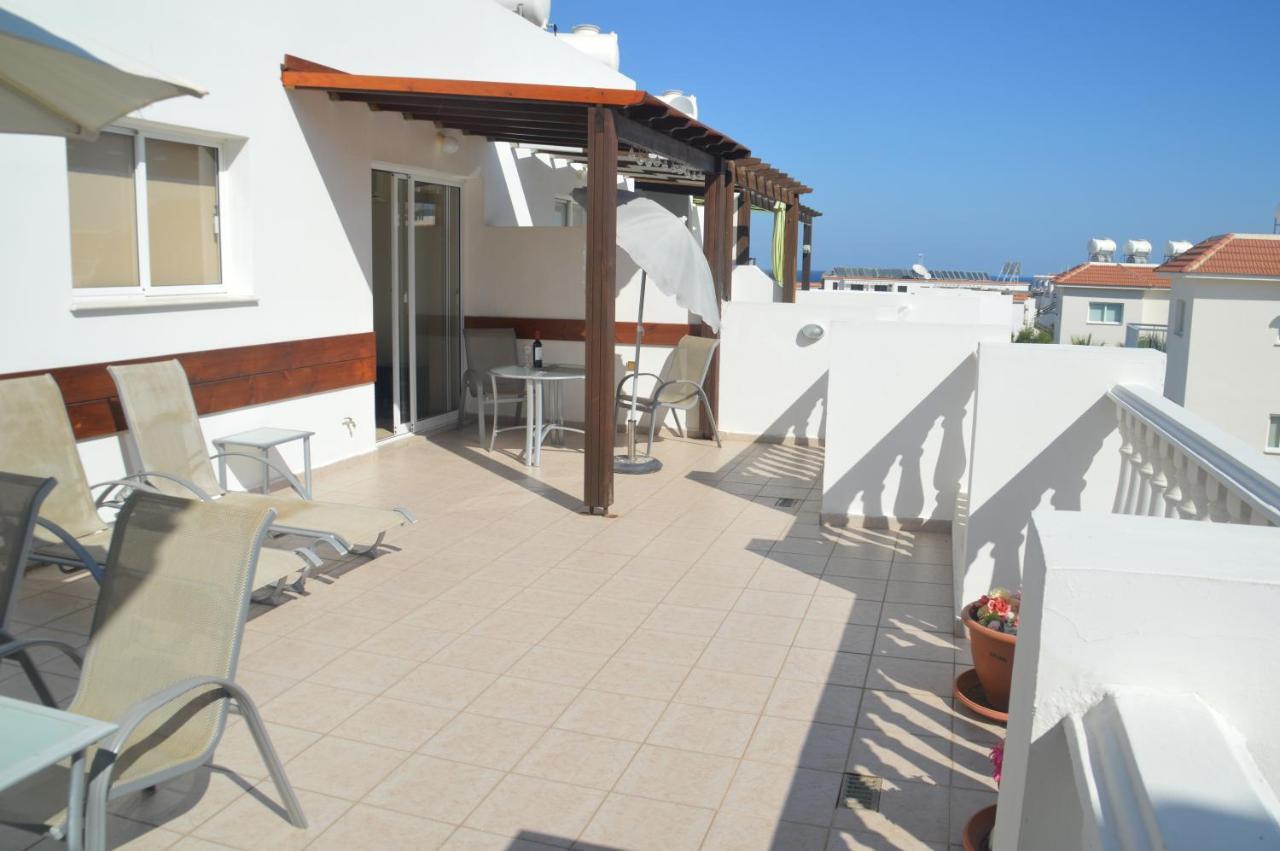 Ferienwohnung Kapparis Penthouse Paralimni Exterior foto