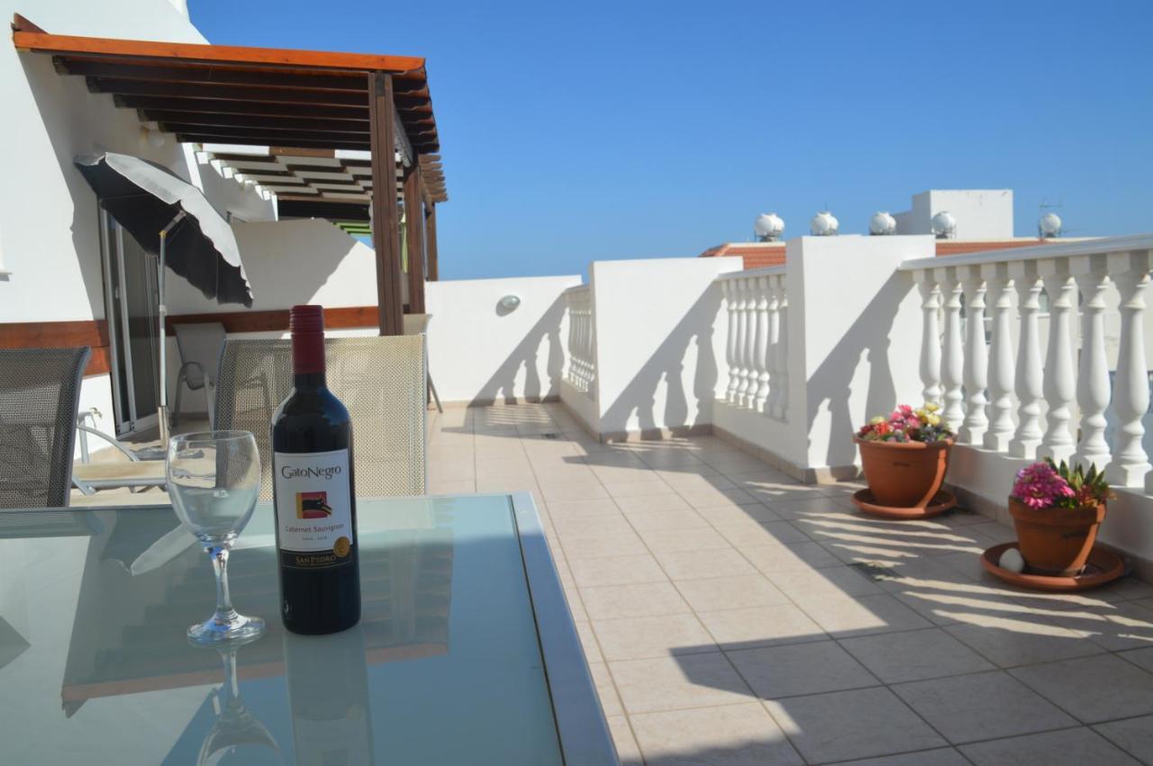Ferienwohnung Kapparis Penthouse Paralimni Exterior foto